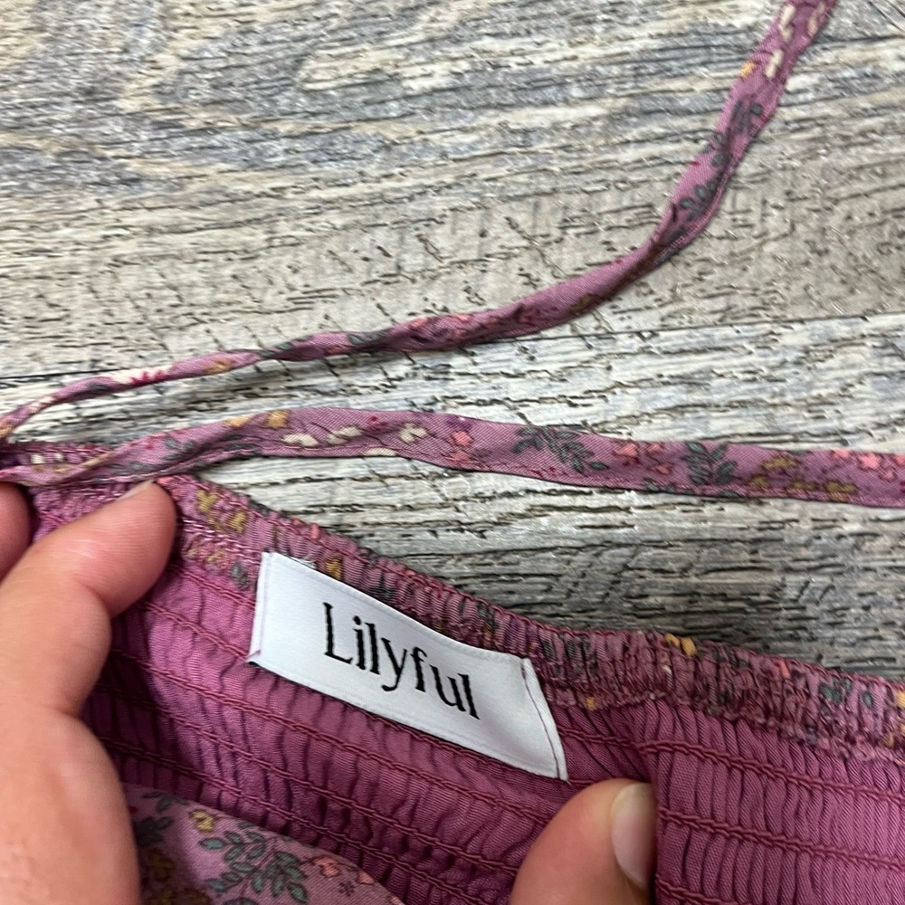 Lilyful Purple Maxi Dress - Picture 10 of 13